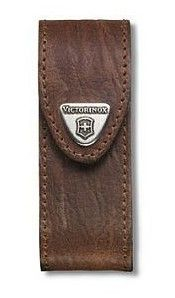 Pouzdro na nůž 91mm (do 4vrstev) Victorinox kožené hnědé 4.0543