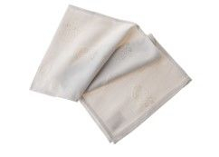 Ubrus 33x140cm VÁNOČNÍ VLOČKA, metal.niť, voděodol. textil