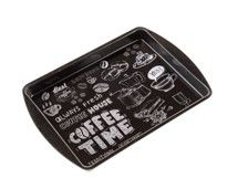 Podnos 20x14cm, COFFEE HOUSE, plech