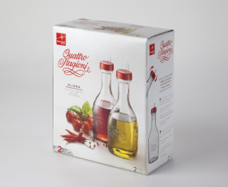 Láhev 500ml-2ks-QUATTRO St., olej+ocet