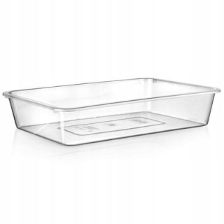Miska 25x17x5cm, transp.plast