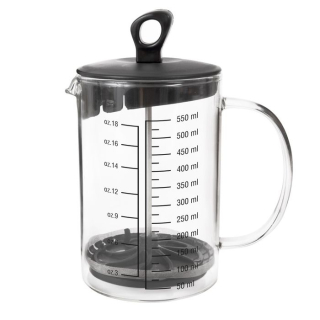 Konvice 0,66l COFFEE MAKER-odměrka, sklo+plast