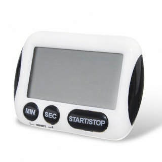 Minutník HRANATÝ, digitální, plast