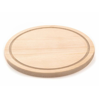 Prkénko d25cm, tl.1,6cm, kulaté DK 250, dřevo