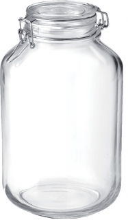 Dóza 4,00l FIDO-Bormioli, d16,0x28cm, patentní sklo