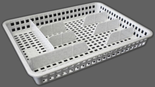 Příborník 34,5x26x4,5cm, šir., 5přihr., plast