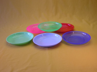 Talíř d19cm hluboký, plast (1ks)