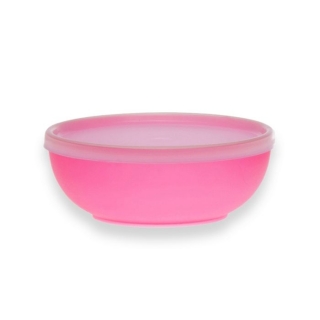 Miska 0,35l+víčko,matná d120x51mm, plast