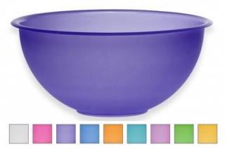 Miska d26cm WEEKEND, transp.plast