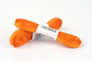 Stuha text.10m/6mm oranž.TAFTOVÁ