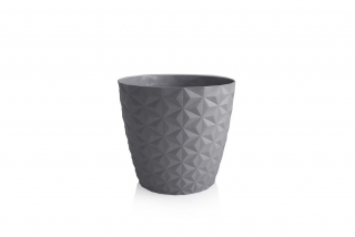 Obal d30cm CRYSTAL granit matný, plast