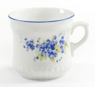 Hrnek 370ml PERL.VELKÝ-POMNĚNKY, český porcelán