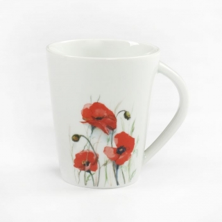 Hrnek 270ml ROLAND VLČÍ MÁK, čes.porcelán