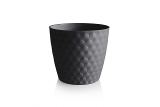 Obal d36cm RUBY šedý matný, plast