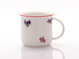 Hrnek 380ml TINA - RAK. HÁZENKA, čes.porcelán