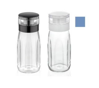 Slánka 300ml mlýnek 3barvy, sklo/plast