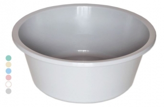 Plastový dřez 14 l, Ø 41,5 cm, mix barev