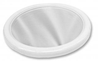 Zrcadlo d46cm kulaté, plast.rám (KNK)