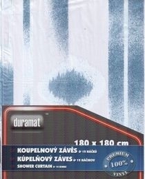 Závěs 180x180cm vzor., PVC koupel.