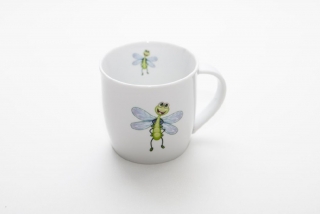 Hrnek 260ml ANDREAS-MUŠKA, český porcelán