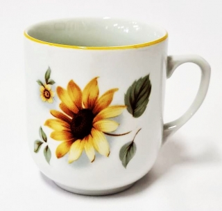 Hrnek 300ml TROJKA-RUDBEGIE, čes.porcelán
