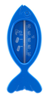 Teploměr 15,0x6cm koup., 10°C+50°C, RYBA, dětský