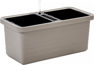 Truhlík DUO taupe 78x39x35cm BERBERIS samozavl.