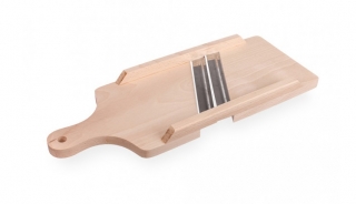 Kruhadlo na zelí 2nožové, 40x16cm, dřevo