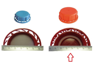 ND-uzávěr 15,20,25,40,50l kanystru nový KE63