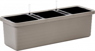 Truhlík TRIO taupe 117x39x35cm BERBERIS samoz.
