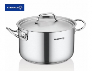 Hrnec d36+PO GASTRO PRO., 20,4l, v.21cm, indukce, nerezový