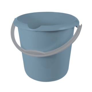 Vědro 10l s výlevkou, modrá, d30x28cm, plast