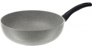 Pánev d28cm WOK, FERRARA šedá. indukce
