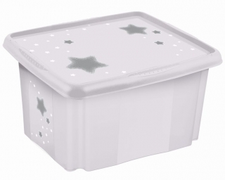 Box 30,0 l kosm.bílý, 45x35x27cm, plast