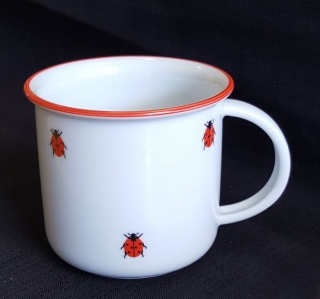Hrnek 250ml TINA BERUŠKA U383, čes.porcelán