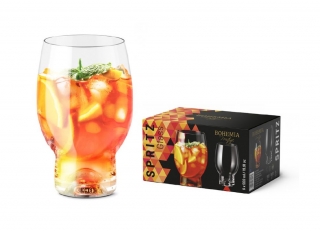 Sklen. 500ml, 6ks, BOHEMIA PR. SPRITZ, víceúčelová