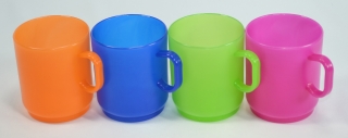 Hrníček 0,25l MAT PP, plast (1ks)