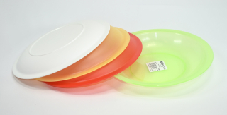 Talíř d23cm hluboký, plast (1ks)