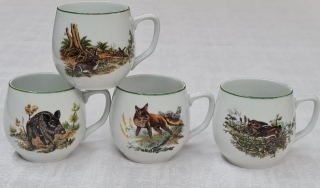 Hrnek 300ml BAŇÁK-VYSOKÁ ZVĚŘ, čes.porcelán