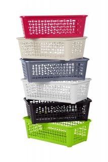 Košík DOMINO 2, 25x15x8cm,plast (1ks)