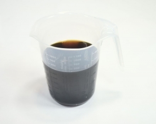 Odměrka 1,0l, d15x16cm, transp.plast