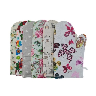 Chňapka 26x17cm ALU/BA, levá, magnet, poutko, podšívaná