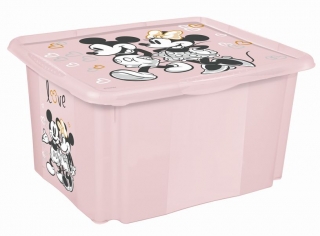Box 24,0 l MICKEY, sev.růž., 42,5x35,5x22,5cm, plast