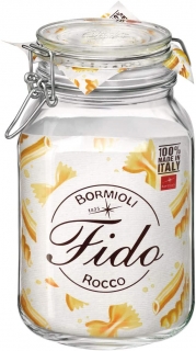 Dóza 2,00l FIDO-Bormioli, 12,5x12,5x22cm, patentní sklo