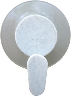 Háček kulatý plast.,s přísavkou