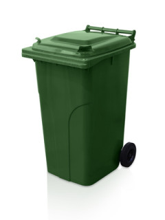 Plastová popelnice 240L zelená