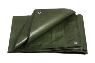 PE plachta zakrývací 3x4m 100g/m2 zelená