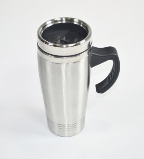 Nerezový termohrnek s uchem 0,45 l