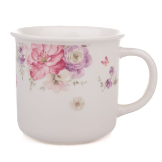 Porcelánový hrnek KVĚTINY, 440 ml