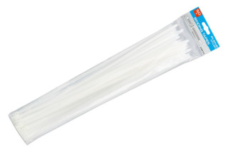 Pásky vázací 500x7. 6mm 50ks bílá